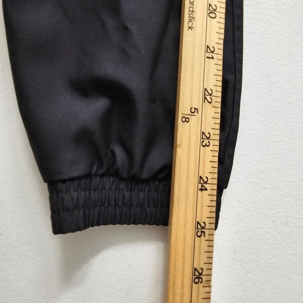 Adidas Black Men's Large‎ Hooded Half Zip Windbreaker Mesh Zip Pouch Running